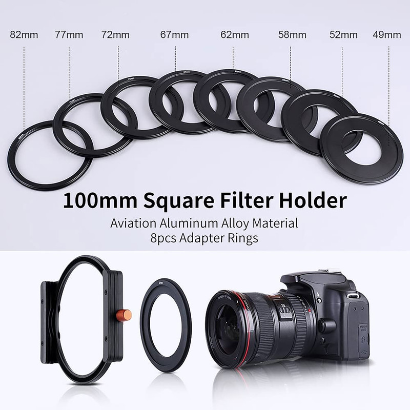 آداپتور فیلتر کی اند اف مدل KIT 100 SERIES HOLDER + ADAPTER RING SKU .1812/BG16