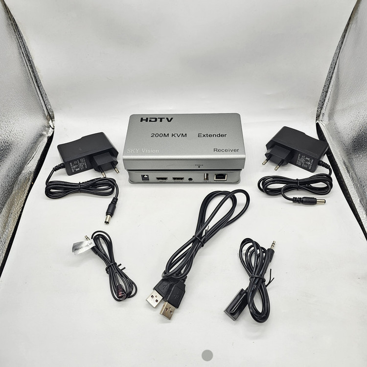 اکستندر HDMI تحت شبکه اسکای ویژن مدل 200m KVM