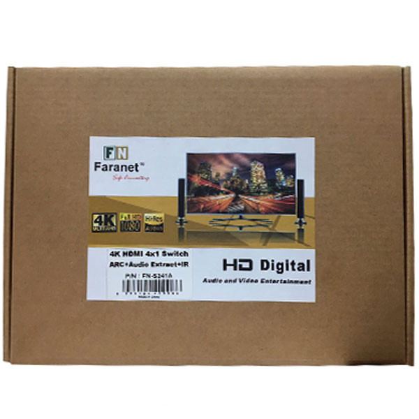 توسعه دهنده تصویر HDMI فرانت مدل FN-E195 بسته 2 عددی