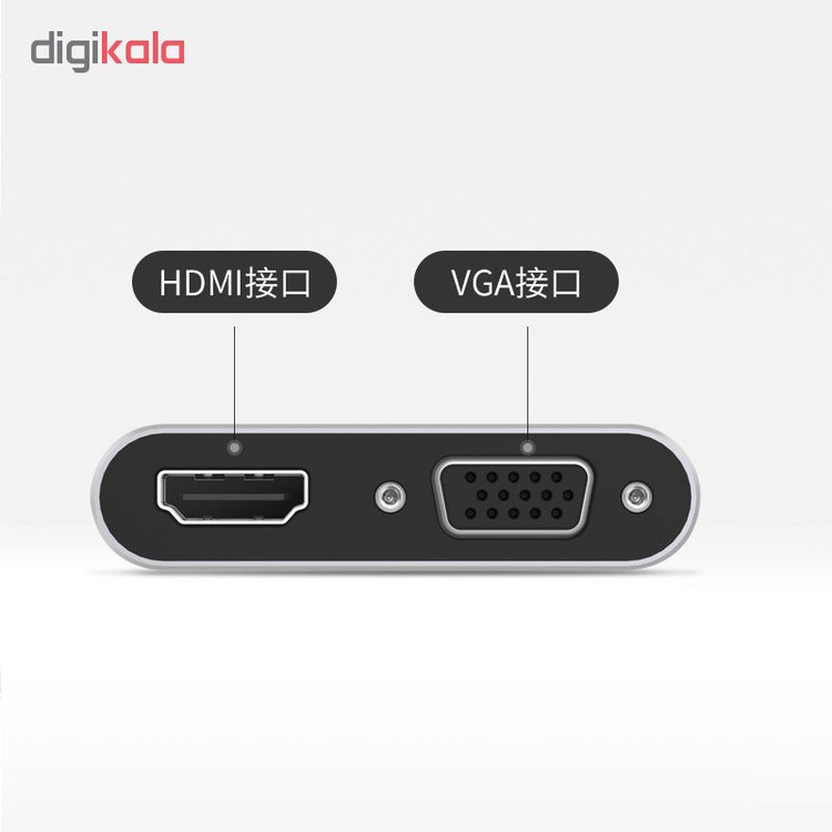 مبدل USB به HDMI/VGA مدل MN-5201B