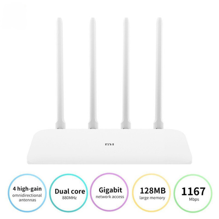 روتر و تقویت کننده بیسیم شیائومی مدل 4A Gigabit