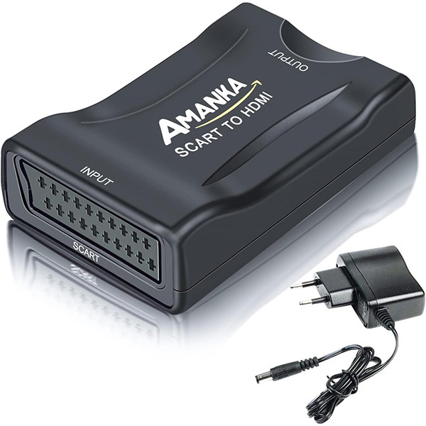 مبدل SCART به HDMI امانکا مدل sc-08