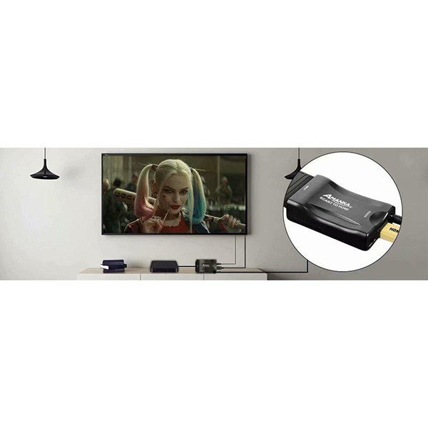 مبدل SCART به HDMI امانکا مدل sc-08