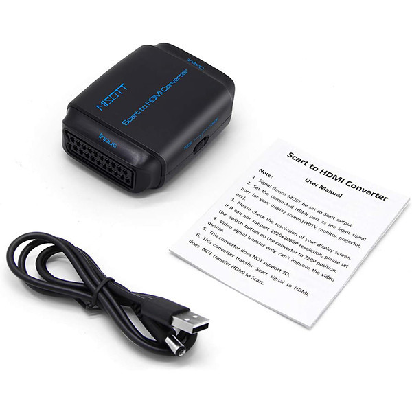 مبدل SCART به HDMI میسوت مدل E619A