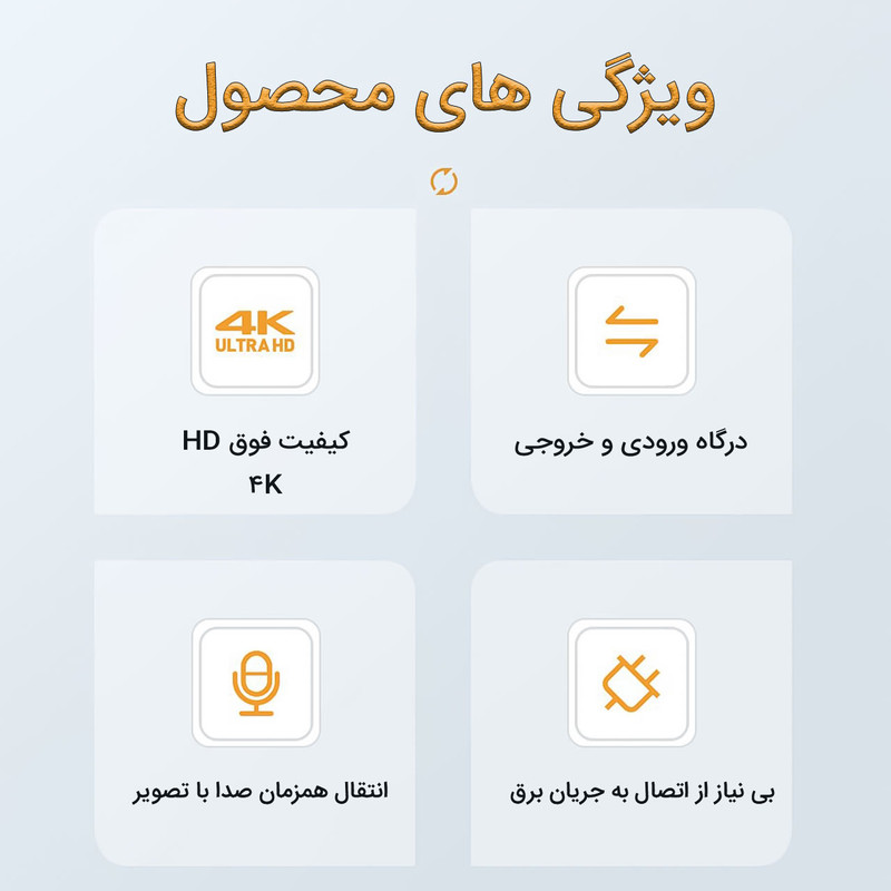 مبدل 1 به 2 HDMI باسئوس مدل CAHUB-BC0G