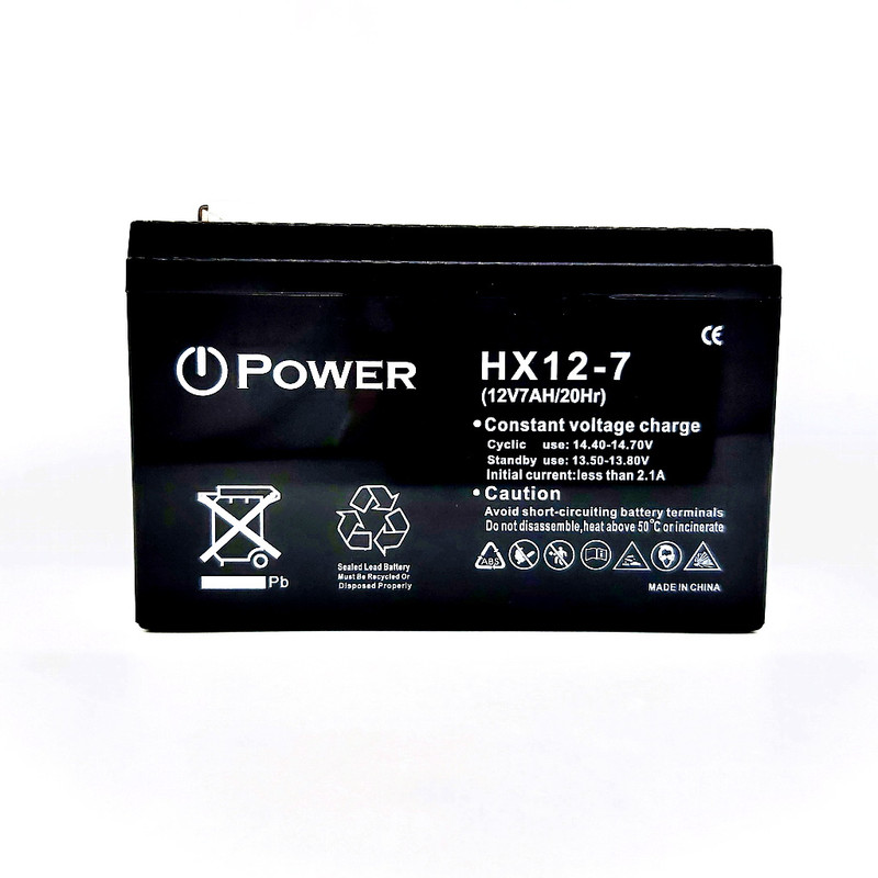 باتری UPS با ولتاژ 12 ولت و شدت جریان 7 آمپرساعت مدل 12V7A