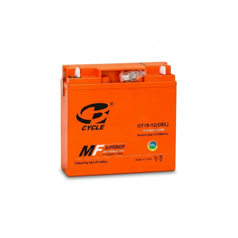 باتری UPS با ولتاژ 12 ولت و شدت جریان 18 آمپر ساعت سایکل مدل 12V 18Ah