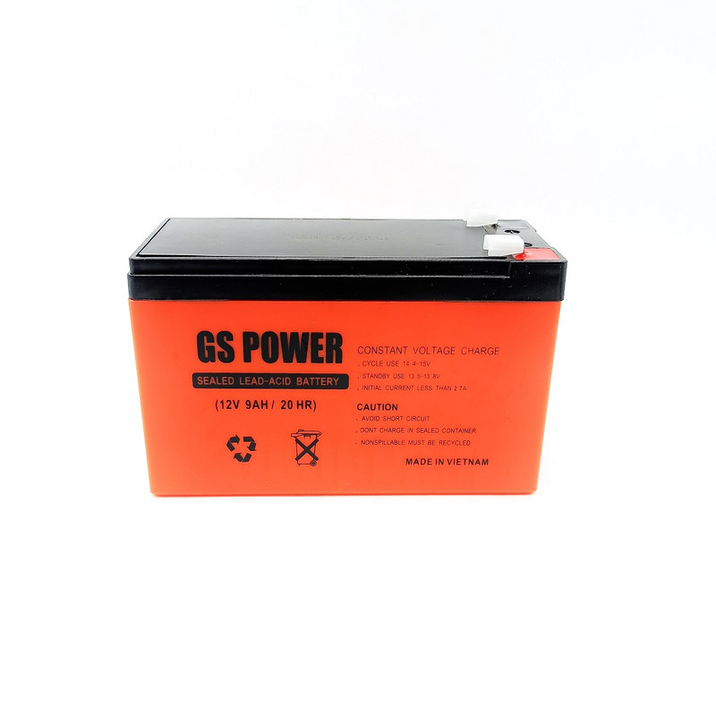 باتری سیلد اسید ۱۲ ولت ۹ آمپر مدل GS POWER