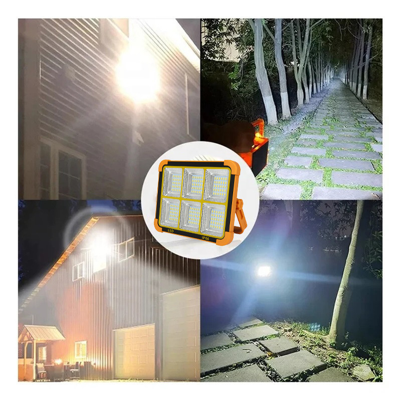 پروژکتور شارژی و خورشیدی مدل YSH-SE-1003 180LED
