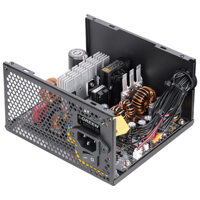 منبع تغذیه کامپیوتر 500W وات گرین مدل GP500A-ECO D