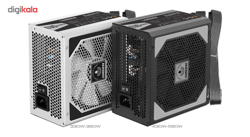 منبع تغذیه کامپیوتر گرین مدل GP480A-EUD