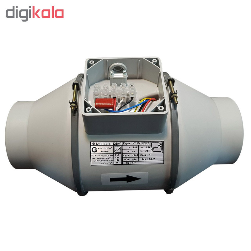 فن بین کانالی دمنده مدل VLN-15C2S