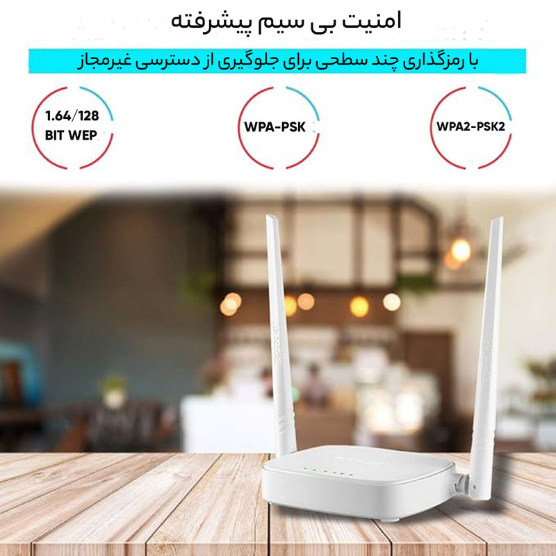 روتر بیسیم N300 تندا مدل N301