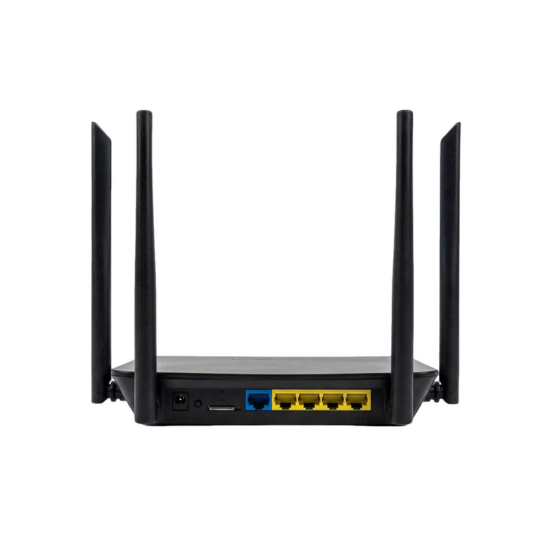 مودم روتر بیسیم 4G LTE بیرلینک مدل BL450 با 4 آنتن خارجی 5 دسیبلی، 5 پورت LAN و یک پورت WAN، پشتیبانی از VPN، SMS و اتصال اینترنت کابلی