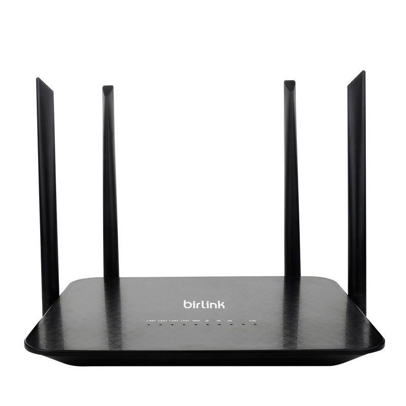 مودم روتر بیسیم 4G LTE بیرلینک مدل BL450 با 4 آنتن خارجی 5 دسیبلی، 5 پورت LAN و یک پورت WAN، پشتیبانی از VPN، SMS و اتصال اینترنت کابلی