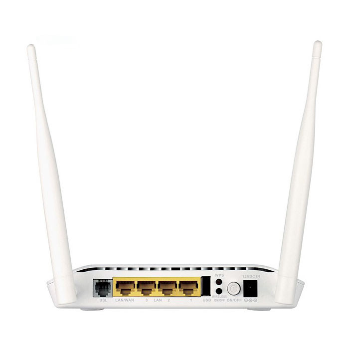 مودم روتر ADSL2 Plus بیسیم N300 دی-لینک مدل DSL-2750U
