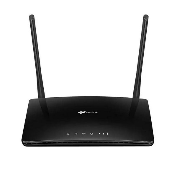 مودم روتر 4G تی پی لینک مدل TL-MR6400 V5.30 با پشتیبانی از 32 کاربر، فرکانس 2.4 گیگاهرتز، سرعت 300 مگابیت بر ثانیه، 4 پورت LAN 10/100 مگابیت و قابلیت اتصال بی‌سیم و باسیم
