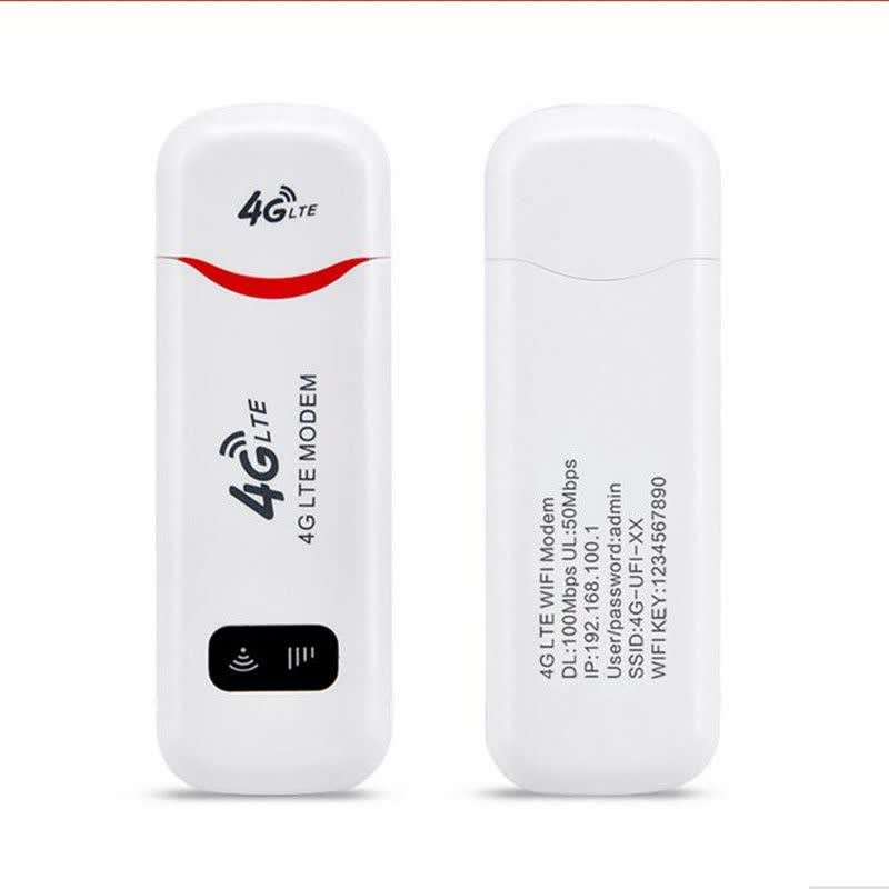 مودم جیبی 4G LTE دانگل USB و روتر وای فای قابل حمل، پشتیبانی از 4.5G، حداکثر 10 کاربر همزمان، سرعت دانلود 150Mbps و آپلود 50Mbps، سازگار با اندروید، آیفون، ویندوز، لینوکس و مکینتاش، مدل Qualcomm 8916، منبع تغذیه USB