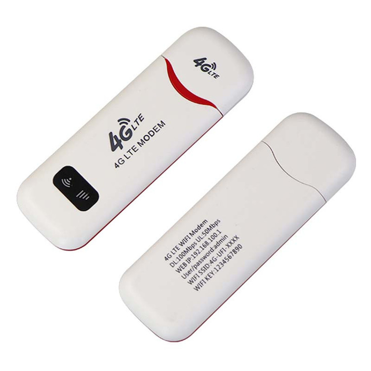 مودم جیبی 4G LTE دانگل USB و روتر وای فای قابل حمل، پشتیبانی از 4.5G، حداکثر 10 کاربر همزمان، سرعت دانلود 150Mbps و آپلود 50Mbps، سازگار با اندروید، آیفون، ویندوز، لینوکس و مکینتاش، مدل Qualcomm 8916، منبع تغذیه USB
