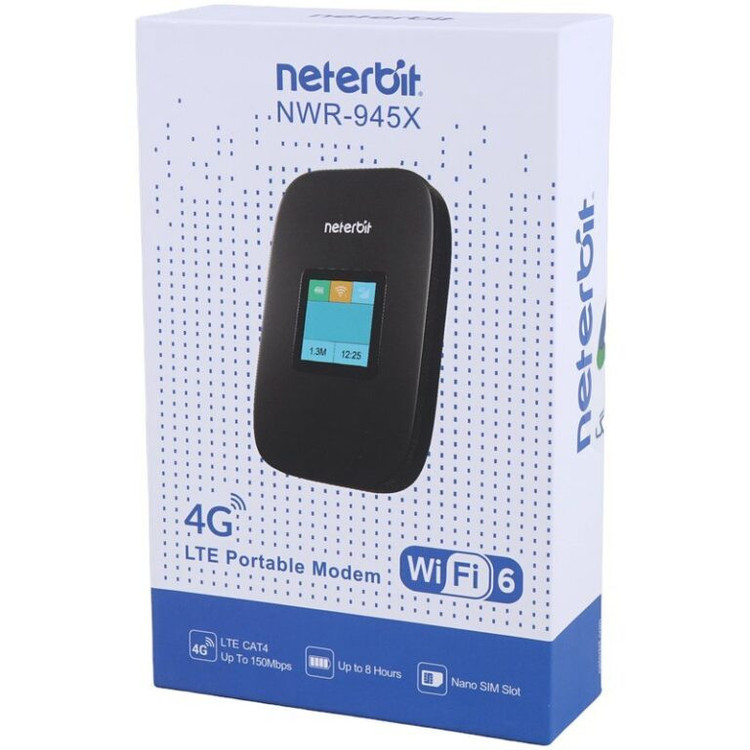 مودم 4G/LTE/3G قابل حمل نتربیت مدل NWR-945X
