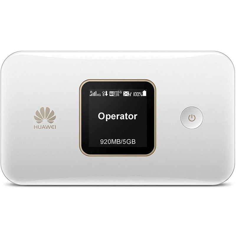 مودم قابل حمل 4G هوآوی مدل E5785 با باتری 3000 میلی‌آمپر ساعت، شارژدهی 10 ساعت، پشتیبانی هم‌زمان از 10 کاربر و سرعت اتصال 4G Cat6 تا 300 مگابیت بر ثانیه