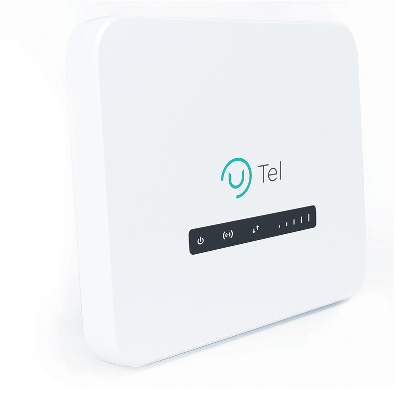 مودم 4G LTE یوتل مدل LT643 با اتصال FDD/TDD، سرعت دانلود تا 300 مگابیت، دو پورت گیگابیتی LAN، فایروال