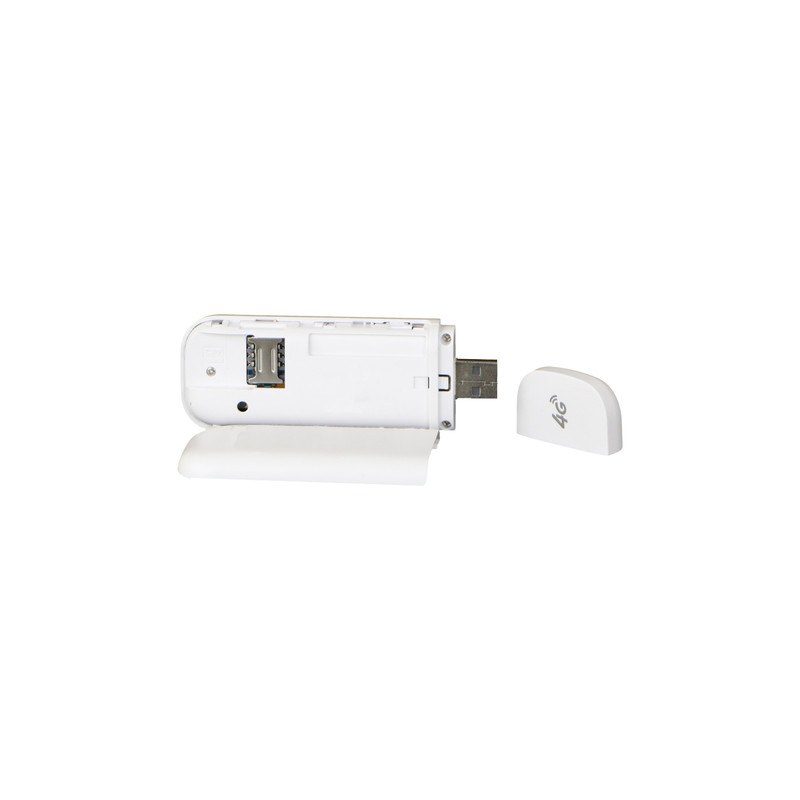 مودم سیمکارتی 4G قابل حمل رایمون مدل LTE-4G با اتصال USB و وایفای، پشتیبانی از 10 دستگاه و سرعت دانلود 150 مگابیت بر ثانیه