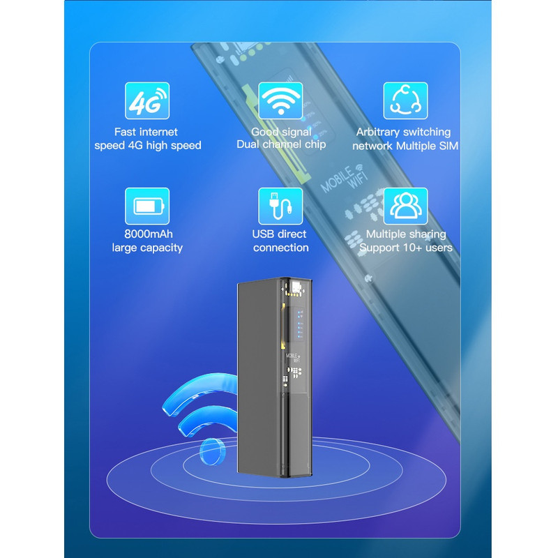 مودم 4G LTE قابل حمل مدل M27-E