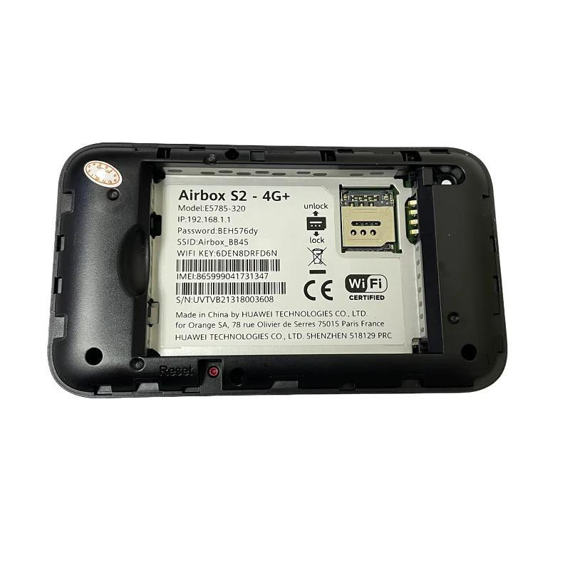 مودم همراه 4.5G ارنج مدل E5785-320 با پشتیبانی از TD-LTE و CAT6، سرعت دانلود تا 300Mbps، وایفای دو بانده 2.4 و 5 گیگاهرتز، اتصال همزمان 16 کاربر بیسیم و باتری 3000 میلیآمپر ساعت با شارژدهی تا 12 ساعت