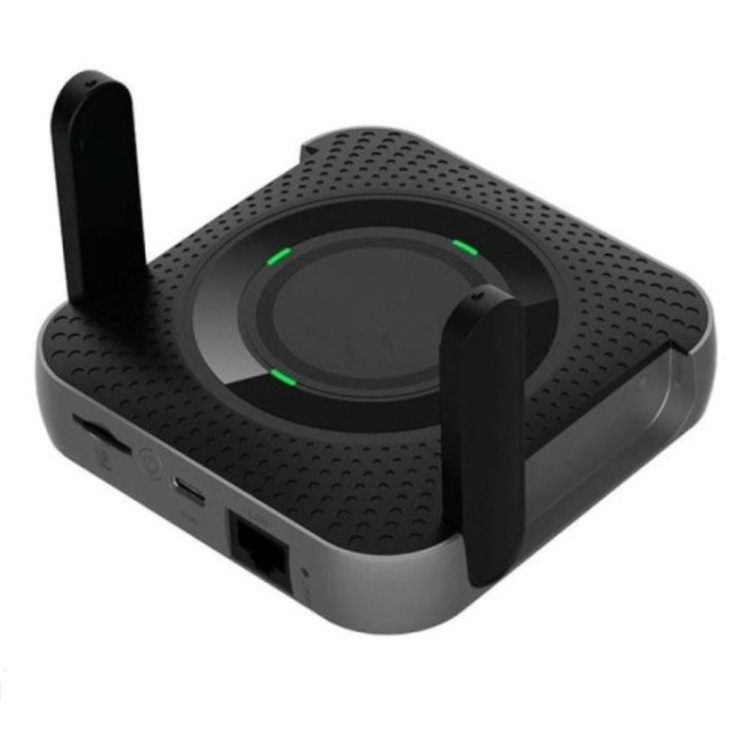 مودم روتر قابل حمل پرودو مدل PD-4GCPME-BKGY با پشتیبانی 4G LTE، باتری 4000 میلیآمپرساعتی با شارژدهی 12 ساعت، اتصال همزمان تا 10 دستگاه، پورت LAN و فرکانس 2.4 گیگاهرتز
