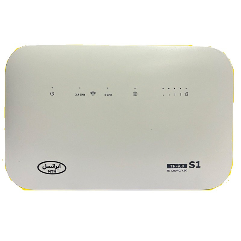 مودم TD-LTE ایرانسل مدل رومیزی TF-i60 S1 به همراه سیم کارت و 1000 گیگ اینترنت 6 ماهه