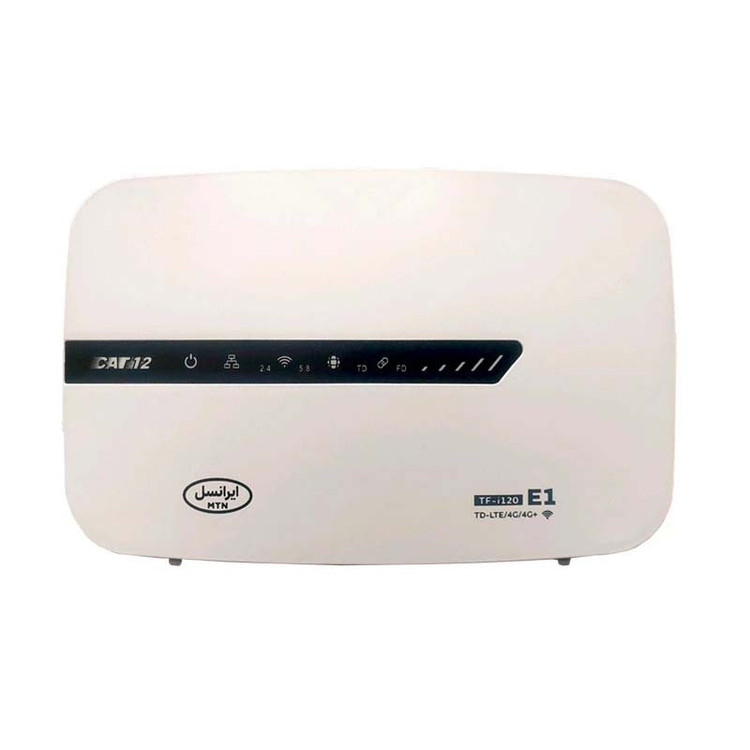 مودم فول اپراتور 4G/TD-LTE ایرانسل مدل TF i120-E1 به همراه 30 گیگ اینترنت 1 ماهه