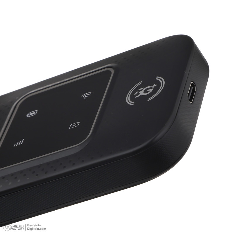 مودم 4G LTE قابل حمل مدل OLAX E5783 با باتری 3000 میلیآمپر ساعت، پشتیبانی همزمان 8 کاربر، سرعت دانلود تا 150 مگابیت بر ثانیه، قابلیت ارسال پیامک فارسی و اتصال Wi-Fi