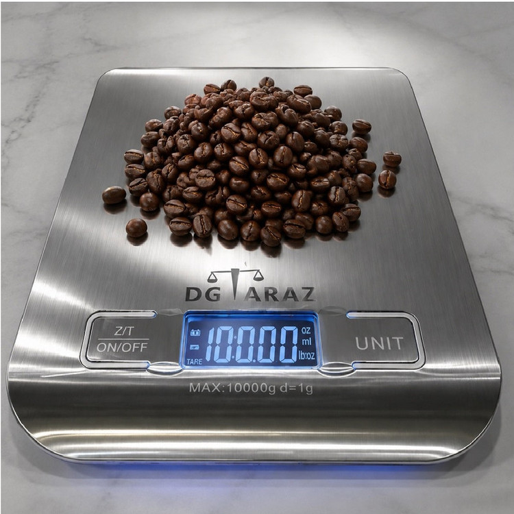 ترازو آشپزخانه دیجیتال مدل دیجی تراز 10kg-1 حداکثر ظرفیت قابل اندازهگیری 10 کیلوگرم با دقت اندازهگیری 1 گرم