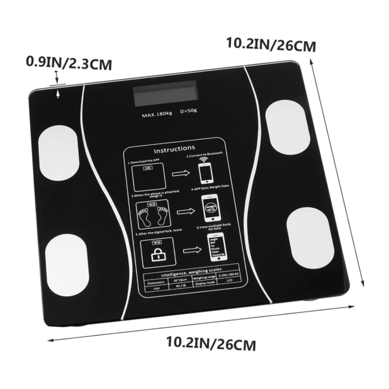 ترازو هوشمند مدل AK-7-1 با دقت 50 گرم