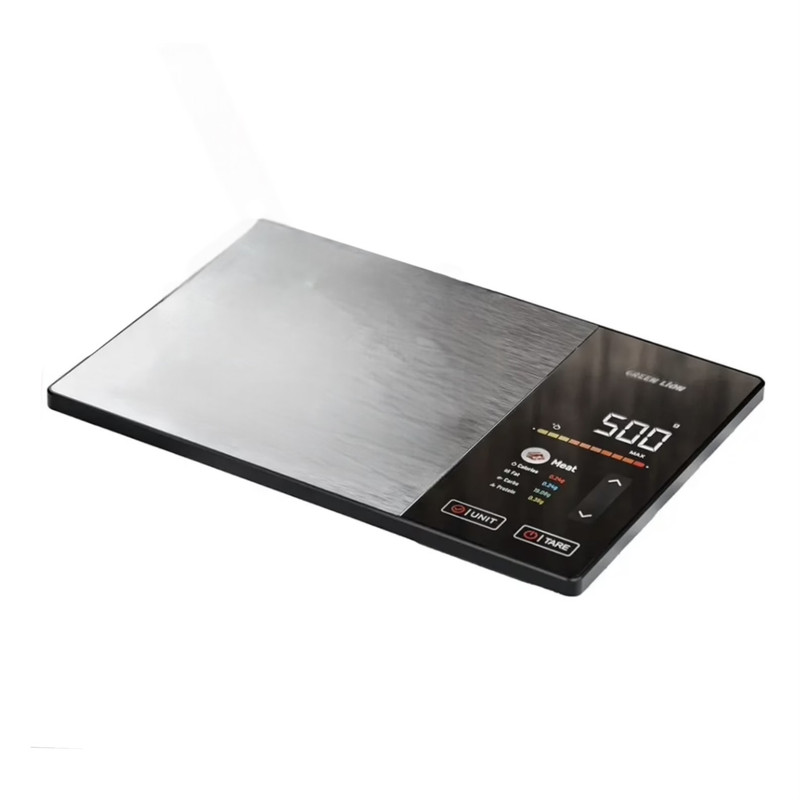 ترازو آشپزخانه دیجیتال گرین لاین مدل  GL-SL6 حداکثر ظرفیت قابل اندازه‌گیری 5000 کیلوگرم با دقت اندازه‌گیری 1 گرم
