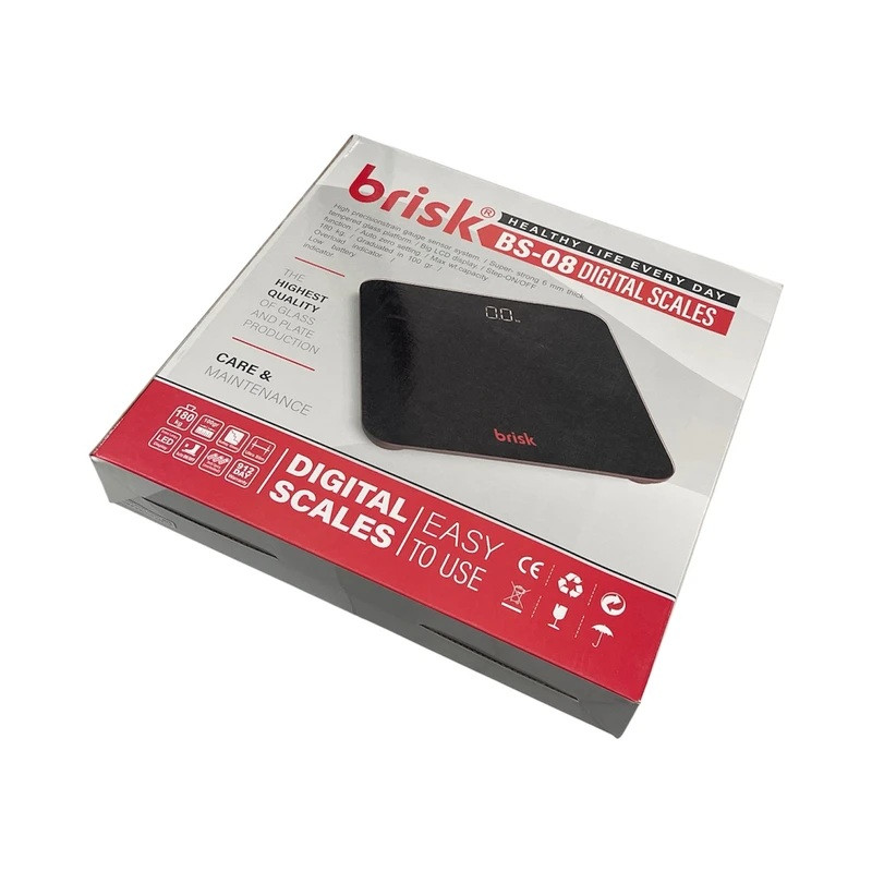 ترازو دیجیتال بریسک مدل bs-08 با دقت 100 گرم