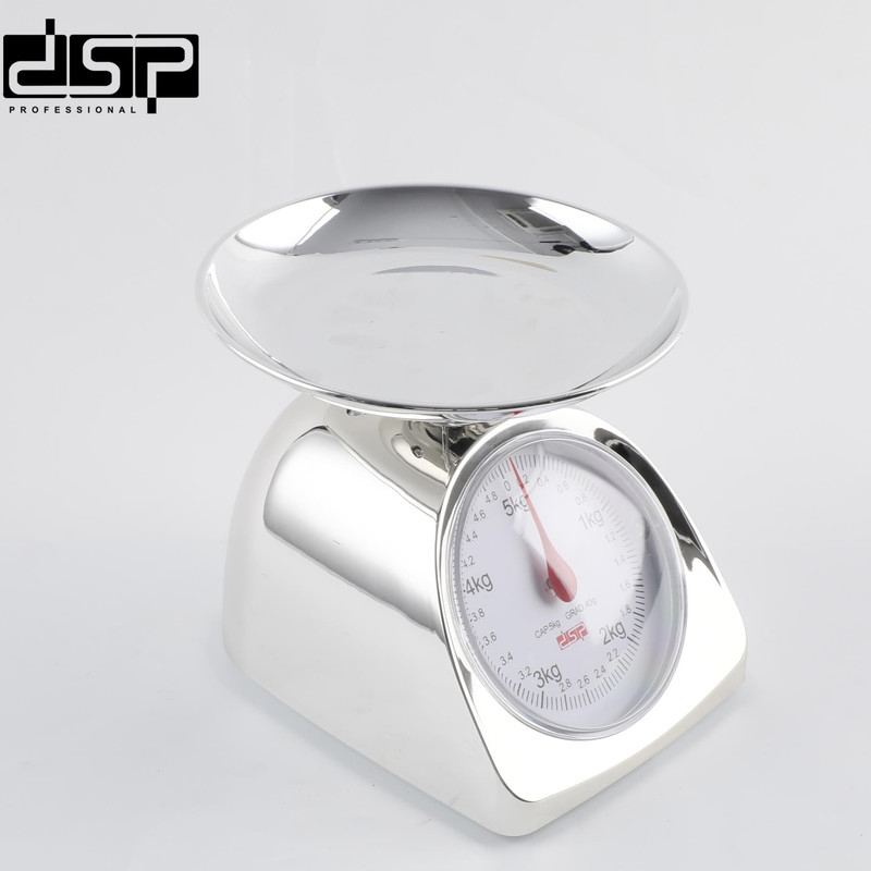 ترازو آشپزخانه آنالوگ دی اس پی مدل KD7040 حداکثر ظرفیت قابل اندازهگیری 5 کیلوگرم با دقت اندازهگیری 0.04 گرم