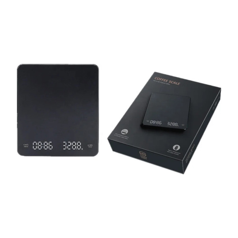 ترازوی آشپزخانه مدل تایمردار قهوه کد 3KG-0,1G CK2150
