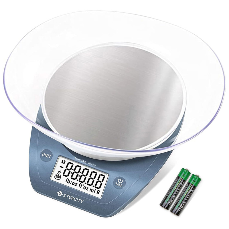 ترازو آشپزخانه دیجیتال اتک سیتی مدل EK5250 حداکثر ظرفیت قابل اندازهگیری 5 کیلوگرم با دقت اندازهگیری 1 گرم