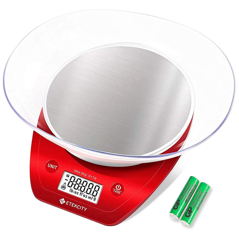 ترازو آشپزخانه دیجیتال اتک سیتی مدل EK5250 حداکثر ظرفیت قابل اندازهگیری 5 کیلوگرم با دقت اندازهگیری 1 گرم
