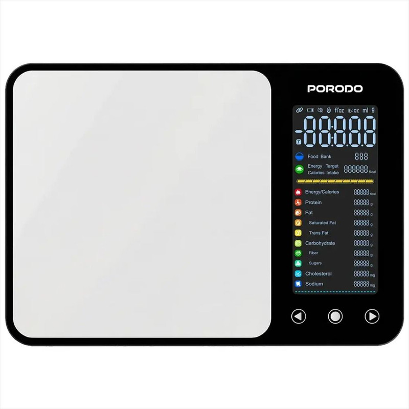 ترازو آشپزخانه دیجیتال پرودو مدل PDLFSTK86 Kalio حداکثر ظرفیت قابل اندازهگیری 5 کیلوگرم با دقت اندازهگیری 1 گرم