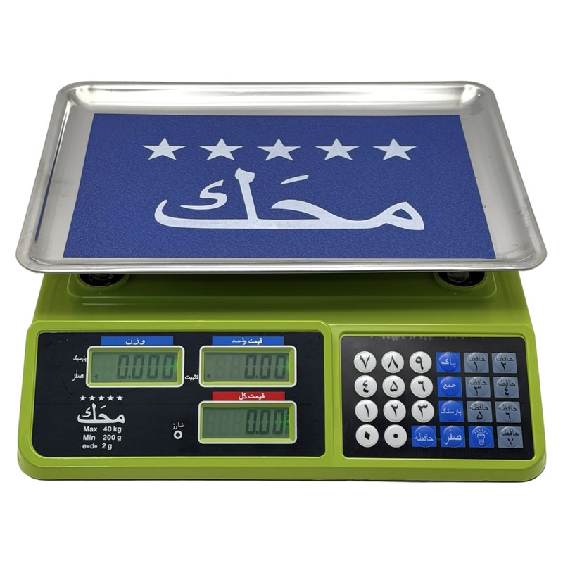 ترازو فروشگاهی محک مدل 40KG با ظرفیت 40 کیلوگرم