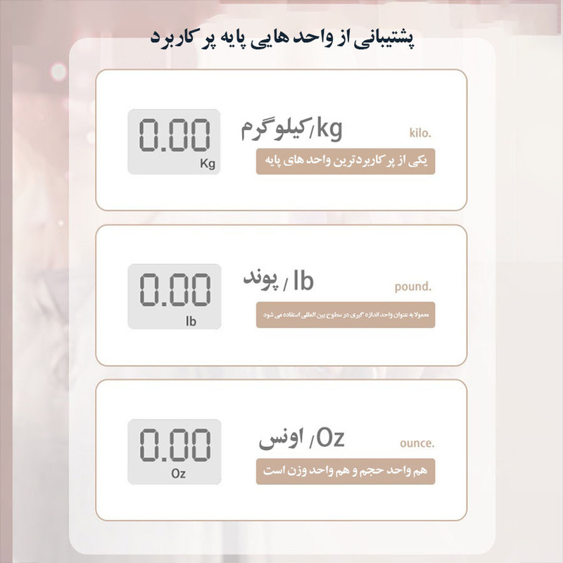ترازو چمدان مدل چندکاره