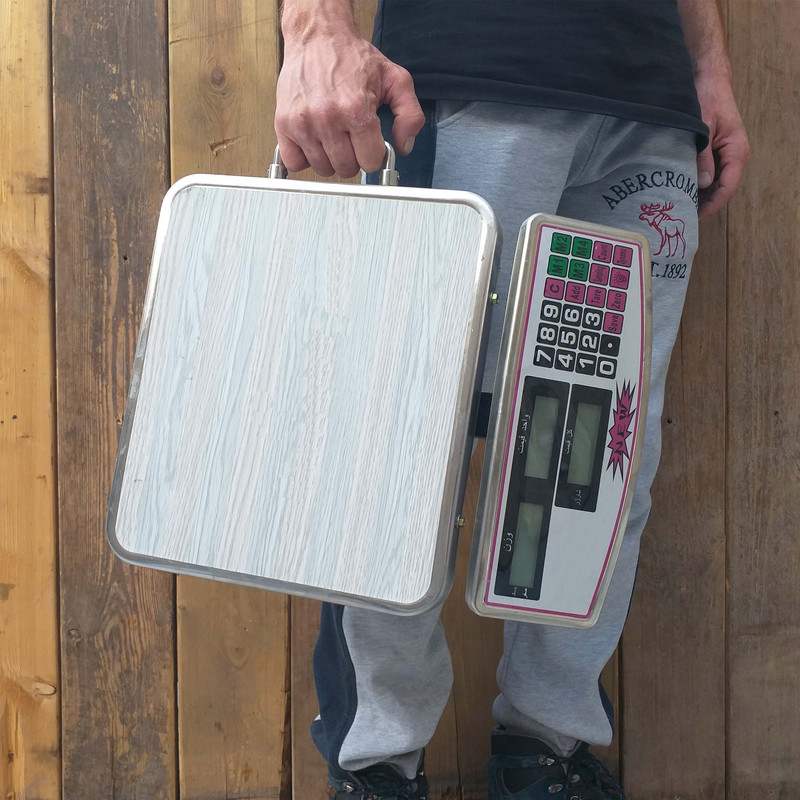 ترازو فروشگاهی مدل قطعه شمار90kg
