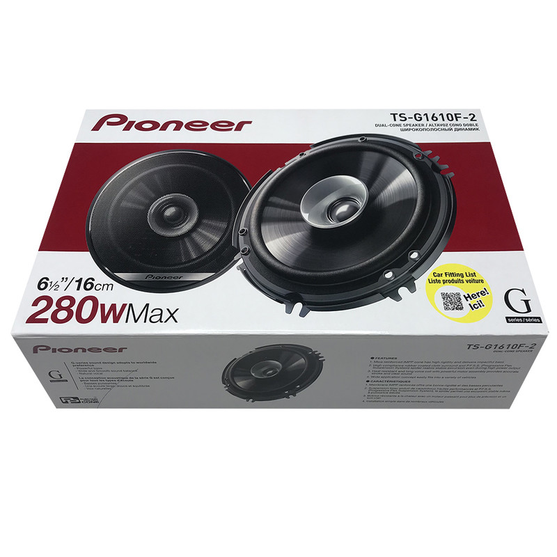 اسپیکر خودرو پایونیر مدل TS-G1610F-2 بسته دو عددی