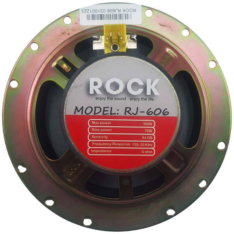 اسپیکر خودرو راک مدل RJ-606 بسته دو عددی
