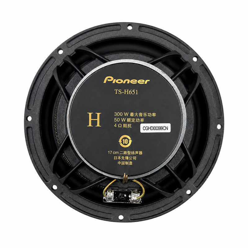 بلندگو جلو خودرو پایونییر مدل TS-H651 سایز 6.5 اینچ بسته دو عددی