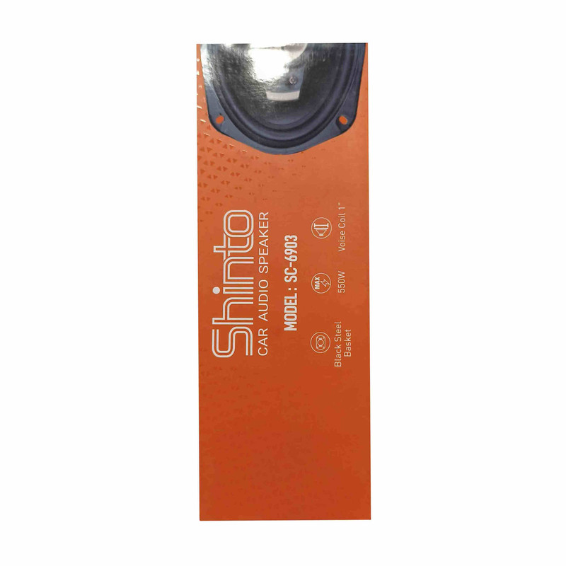 اسپیکر پشت خودرو شینتو مدل GS-6903 سایز 6×9 اینچ بسته دو عددی