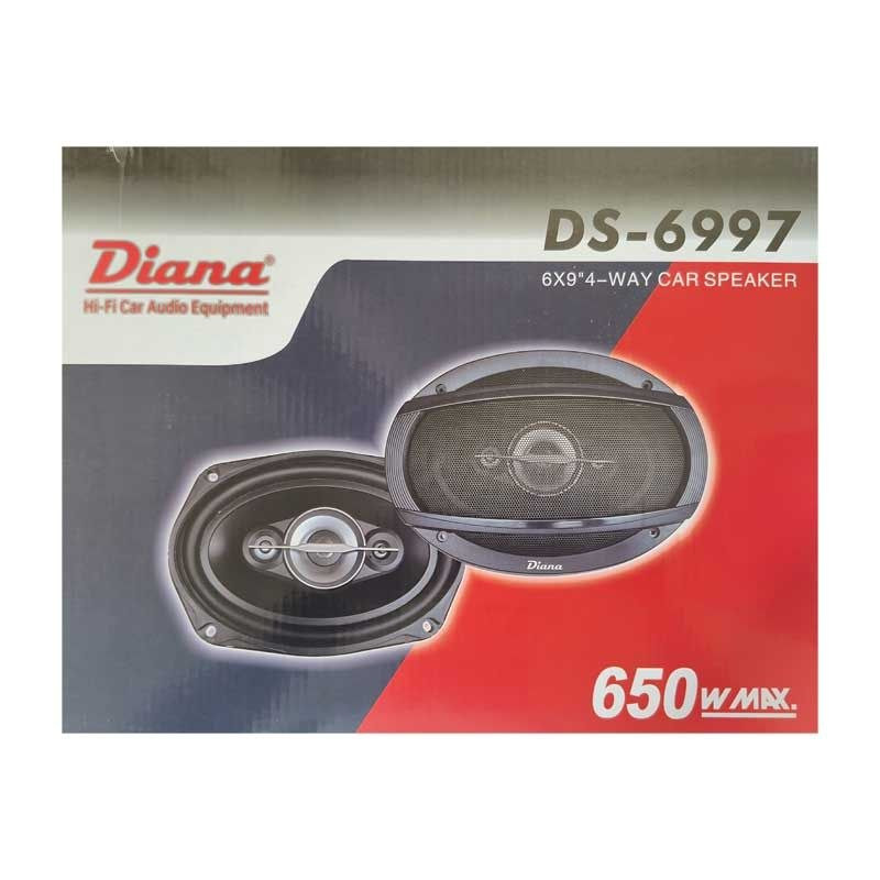 اسپیکر پشت خودرو دیانا مدل DS6997 سایز 9*6 اینچ بسته دو عددی